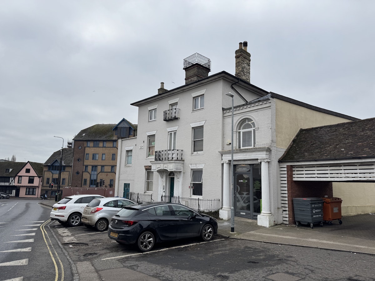 Flats in St Margaret's Green in Ipswich